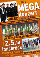 Das Mega Konzert 20124 Innsbruck